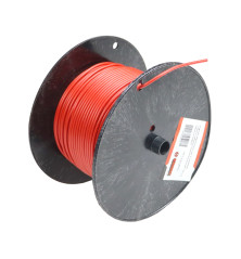 Przewód elektryczny LgY-S instalacji 1,50mm czerwony (sprzedawany po 100 m) Premium ELMOT PE1.5ZCZPEL