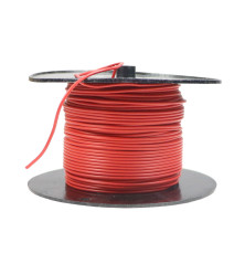Przewód elektryczny LgY-S instalacji 1,00mm czerwony (sprzedawany po 100 m) Premium ELMOT PE1ZCZPEL