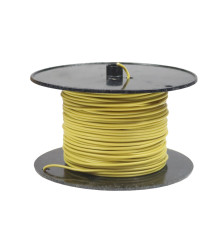 Przewód elektryczny LgY-S instalacji 1,00mm żółty (sprzedawany po 100 m) Premium ELMOT PE1ZZPEL