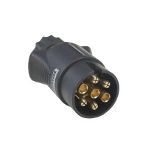 Wtyczka elektryczna 7-PIN 12V plastikowa ELMOT WEZ7PPEL
