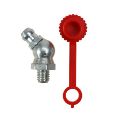 Komplet smarowniczek M6x45 5 szt , osłona smarowniczki czerwonaPZL HYDRAL 714120645CH