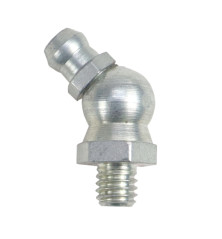 Smarowniczka kątowa 45° M6 stalowa cynkowana DIN 71412 (sprzedawane po 50szt) PZL HYDRAL widoczna cena za 1 sztukę 714120645H