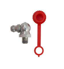 Komplet smarowniczek M6x90 5szt, osłona smarowniczki czerwonaPZL HYDRAL 714120690CH