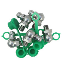 Komplet smarowniczek M6x90 5szt, osłona smarowniczki zielona PZL HYDRAL 714120690ZH