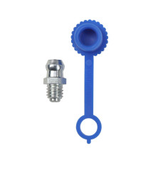 Komplet smarowniczek M6x1 10szt, osłona smarowniczki niebieskaPZL HYDRAL 7141206PNH