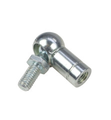 Przegub kulowy kątowy z klipsem DIN 71802 gwint M8, M8 lewy MORGA(sprzedawane po 5 sztuk) widoczna cena za 1 szt 7180208L