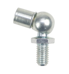 Przegub kulowy kątowy sprężyny gazowej M8 x M8 L18 MORGA(sprzedawane po 5 sztuk) widoczna cena za 1 szt 718028M