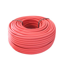 Kabel przewód rozruchowy spawalniczy, akumulatora 1x50 gumowany - elastyczny czerwony Premium ELMOT (pakowany po 100 mb) sprzeda