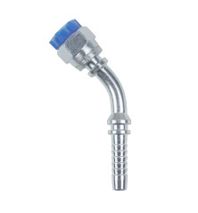 Końcówka zakucie metryczna kątowa gwint wewnętrznyDKOL 45° DN08 08L M14x1.5 (sprzedawane po 2) HYDRAL DKOL45DN08M14x1.5SH