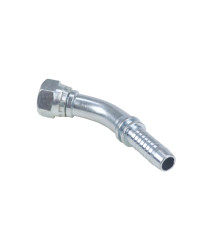 Końcówka zakucie metryczna kątowa gwint wewnętrznyDKOL 45° DN12 12L M18x1.5 Premium HYDRAL DKOL45DN12M18x1.5H