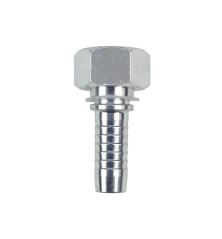 Końcówka zakucie metryczna prosta gwint wewnętrzny DKOL DN16 18L M27x2 (sprzedawane po 2) Premium HYDRAL widoczna cena za 1 szt 