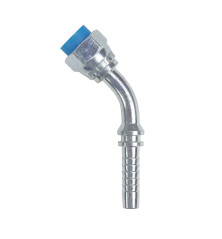 Końcówka zakucie hydrauliczne DKR 45° DN08 1/4" (sprzedawane po 2) HYDRAL DKR45DN08G1/4SH