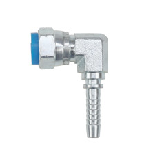 Końcówka zakucie hydrauliczne DKR 90° DN08 3/8" kompaktowa kuta Premium HYDRAL DKR90DN08G3/8KH
