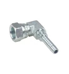 Końcówka zakucie hydrauliczne DKR 90° DN08 3/8" kompaktowa kuta Premium HYDRAL DKR90DN08G3/8KH