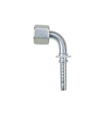 Końcówka zakucie hydrauliczne ORFS 90° DN06 9/16 - 18 CATERPILLAR (sprzedawane po 2) Premium HYDRAL ORFS90DN06G9/16H