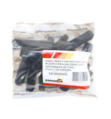 Śruba z łbem 6-kątnym niepełny gwint M12x45 kl.8.8 DIN931 zwolnicy (sprzedawane po 10szt) Ursus C-330 ANDORIA widocza cena za 1 