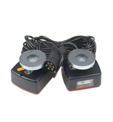 Instalacja zestaw oświetlenia z magnesami 7m 12V (kabel 1mm) lampa LED polska Premium ELMOT IM7MLPEL