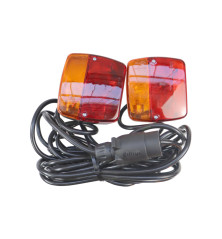 Instalacja zestaw oświetlenia z magnesami 7m 12V (kabel 1mm) lampa polska ELMOT IPM7MLZPEL