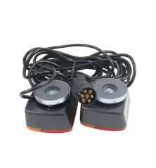 Instalacja zestaw oświetlenia z magnesami 7m 12V (kabel 1mm) lampa polska ELMOT IPM7MLZPEL