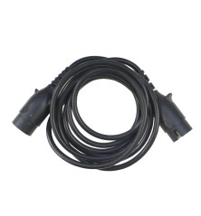 Przewód podłączeniowy wtyczka wtyczka obtrysk 3,5m 7 żył (W+W) (kabel 1mm) ELMOT PPWW3.5MPEL