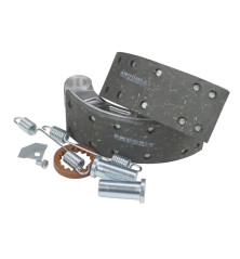 Zestaw naprawczy hamulców komplet 1 koło 2x długa szczęka, sworznie, podkładki C-360 ANDORIA 465260601KAM