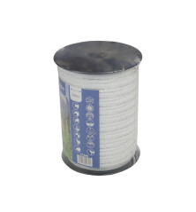 Taśma elektryzatora 10mm /200mb biała 17249