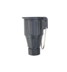 Gniazdo zawieszane 13-pin wtyki niklowane Premium ELMOT GN13EL