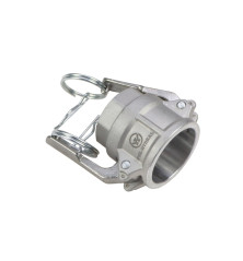 Szybkozłącze Camlock coupling gniazdo Typ D aluminium 1 1/4" x 32mm PZL HYDRAL ZCD32H