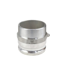 Szybkozłącze Camlock coupling wtyczka Typ F aluminium 4" x 101mm PZL HYDRAL ZCF101H