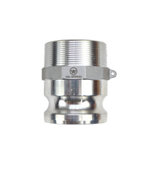 Szybkozłącze Camlock coupling wtyczka Typ F aluminium 2 1/2" x63mm PZL HYDRAL ZCF63H