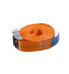 Pas transportowy z klamerką samozaciskową 400kg szerokość taśmy 35mm długość 4m MORGA PT400KG4M35M