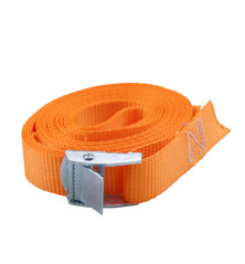 Pas transportowy z klamerką samozaciskową 250kg szerokość taśmy 25mm długość 6m MORGA PT400KG6M25M