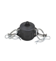 Zaślepka złącza Camlock DC żeńskie 16bar polipropylen PP 3/4" x 19mm PZL HYDRAL ZCDPC19H