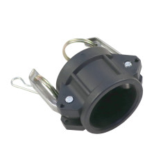 Zaślepka złącza Camlock DC żeńskie 16bar polipropylen PP 1 1/4" x 32mm PZL HYDRAL ZCDPC32H