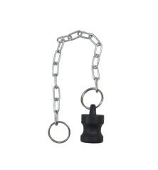 Zaślepka złącza Camlock DP męska 16bar polipropylen PP 1/2" x 13mm PZL HYDRAL ZCDPP13H