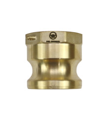 Szybkozłącze Camlock coupling wtyczka Typ A mosiądz 1 1/2" x 38mm PZL HYDRAL ZCMA38H