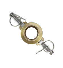 Szybkozłącze Camlock coupling gniazdo Typ C mosiądz 1 1/2" x 38mm PZL HYDRAL ZCMC38H