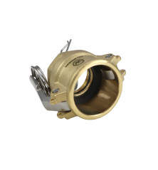 Szybkozłącze Camlock coupling gniazdo Typ D mosiądz 1 1/4" x 32mm PZL HYDRAL ZCMD32H