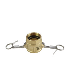 Szybkozłącze Camlock coupling gniazdo Typ D mosiądz 2" x 50mm PZL HYDRAL ZCMD50H