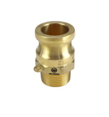 Szybkozłącze Camlock coupling wtyczka Typ F mosiądz 3/4" x 19mm PZL HYDRAL ZCMF19H