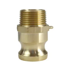 Szybkozłącze Camlock coupling wtyczka Typ F mosiądz 1" x 25mm PZL HYDRAL ZCMF25H