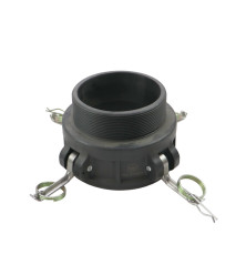 Szybkozłącze Camlock coupling gniazdo Typ B polipropylen PP 4" x 101mm PZL HYDRAL ZCPB101H