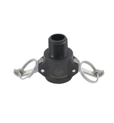 Szybkozłącze Camlock coupling gniazdo Typ B polipropylen PP 1/2" x 13mm PZL HYDRAL ZCPB13H