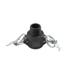 Szybkozłącze Camlock coupling gniazdo Typ B polipropylen PP 3/4" x 19mm PZL HYDRAL ZCPB19H