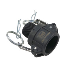 Szybkozłącze Camlock coupling gniazdo Typ B polipropylen PP 3/4" x 19mm PZL HYDRAL ZCPB19H