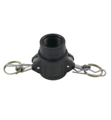 Szybkozłącze Camlock coupling gniazdo Typ D polipropylen PP 3/4" x 19mm PZL HYDRAL ZCPD19H