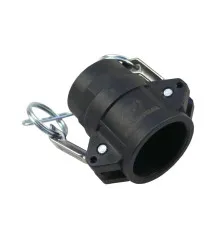 Szybkozłącze Camlock coupling gniazdo Typ D polipropylen PP 1" x 25mm PZL HYDRAL ZCPD25H