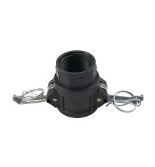 Szybkozłącze Camlock coupling gniazdo Typ D polipropylen PP 1 1/4" x 32mm PZL HYDRAL ZCPD32H