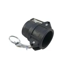 Szybkozłącze Camlock coupling gniazdo Typ D polipropylen PP 1 1/4" x 32mm PZL HYDRAL ZCPD32H