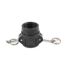 Szybkozłącze Camlock coupling gniazdo Typ D polipropylen PP 1 1/2" x 38mm PZL HYDRAL ZCPD38H